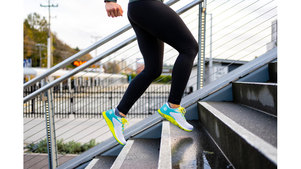 Topo Athletic Fli-Lyte 4 Road Running Shoe - Womens, White/Lime, 10.5, W049-105-WHTLIM