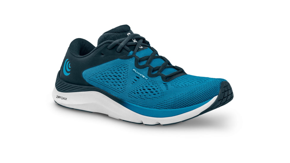 Topo Athletic Fli-Lyte 4 Road Running Shoes - Mens, Blue/White, 11, M049-110-BLUWHT
