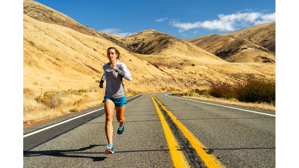 Topo Athletic Magnifly 3 Road Running Shoes - Womens, Emerald/Sky, 7.5 US, W034-075-EMESKY