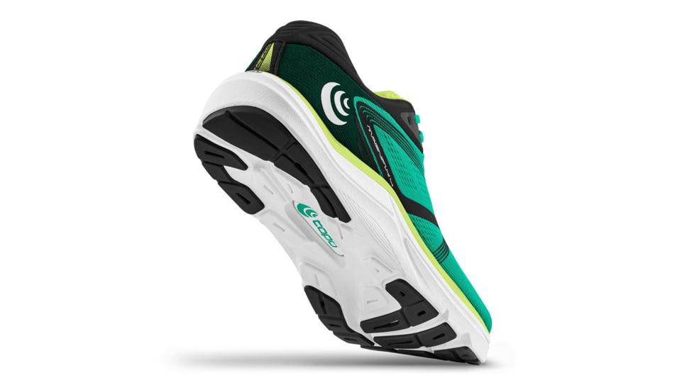 Topo Athletic Magnifly 4 Road Running Shoes - Mens, Aqua/Black, 12.5, M051-125-AQUBLK