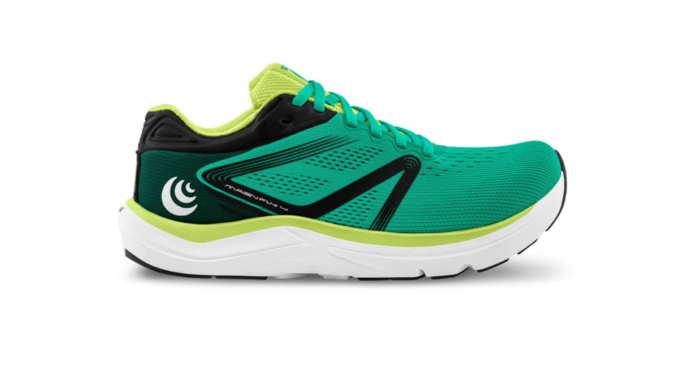 Topo Athletic Magnifly 4 Road Running Shoes - Mens, Aqua/Black, 12.5, M051-125-AQUBLK