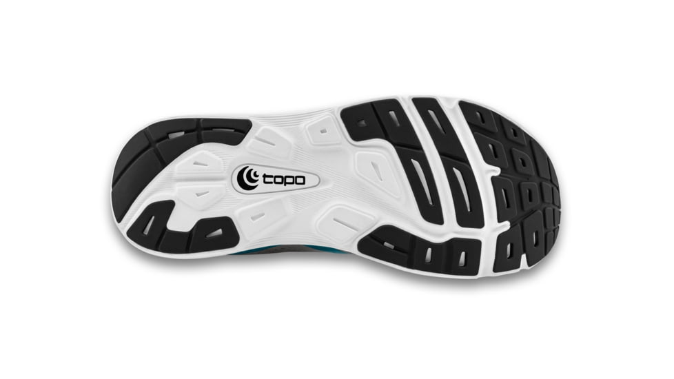 Topo Athletic Magnifly 4 Road Running Shoes - Mens, Grey/Navy, 8, M051-080-GRYNAV