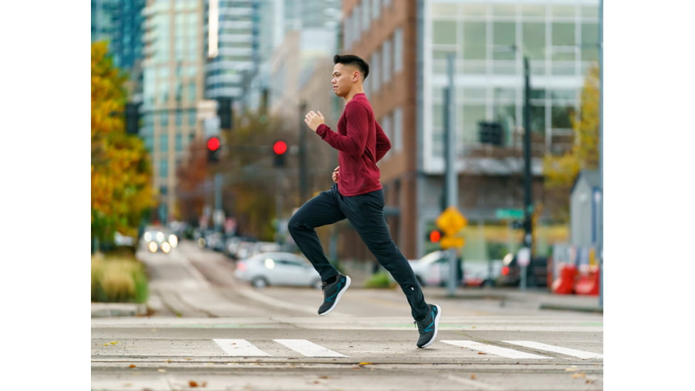 Topo Athletic Magnifly 4 Road Running Shoes - Mens, Grey/Navy, 8, M051-080-GRYNAV