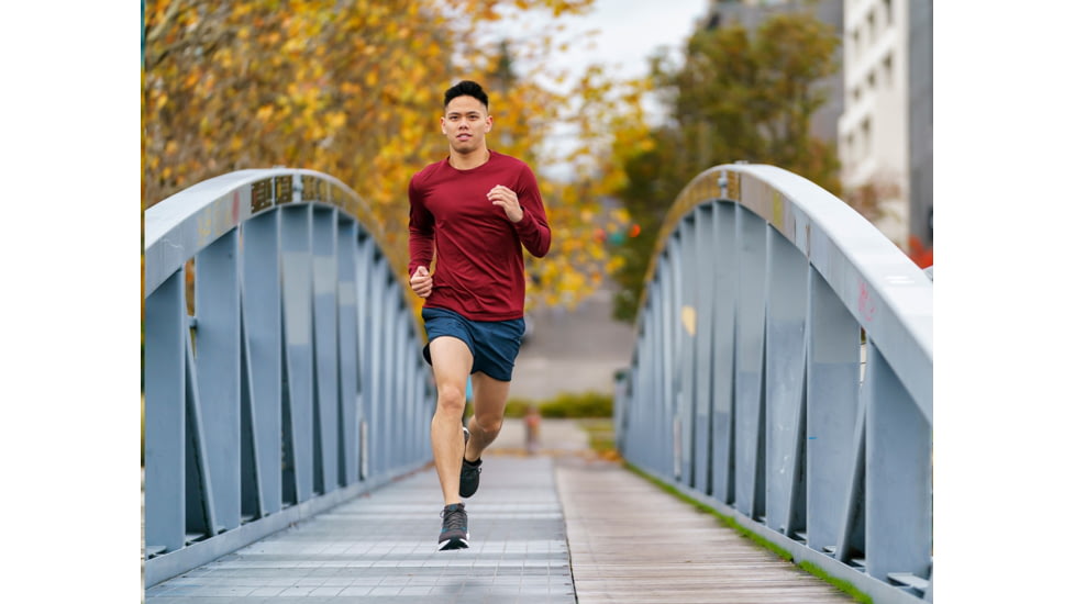 Topo Athletic Magnifly 4 Road Running Shoes - Mens, Grey/Navy, 8, M051-080-GRYNAV