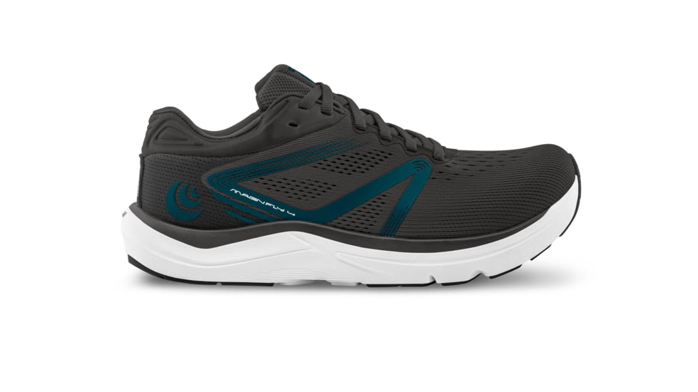 Topo Athletic Magnifly 4 Road Running Shoes - Mens, Grey/Navy, 8, M051-080-GRYNAV
