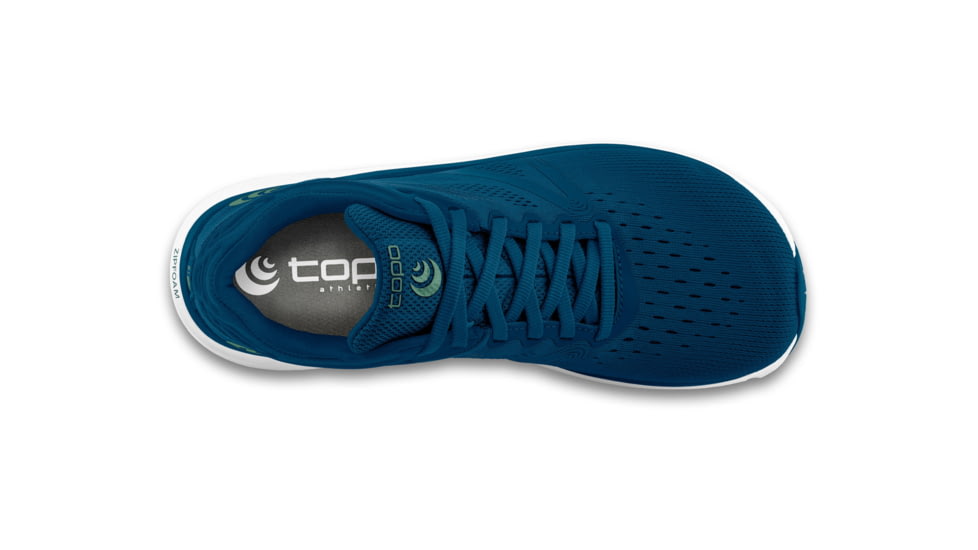 Topo Athletic Magnifly 4 Road Running Shoes - Womens, Admiral Blue/Teal, 7.5, W051-075-ADMTEA