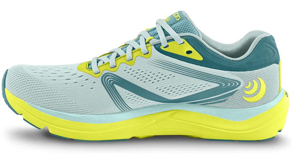 Topo Athletic Magnifly 4 Road Running Shoes - Womens, Glass Blue/Lime, 9.5, W051-095-GBLLIM