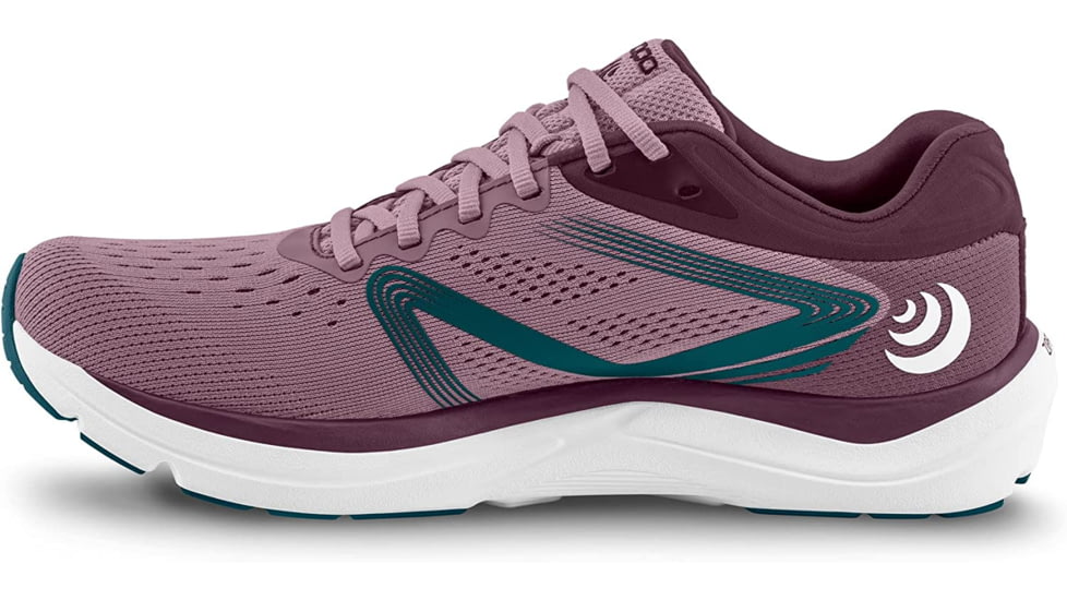 Topo Athletic Magnifly 4 Road Running Shoes - Womens, Mauve/Navy, 9, W051-090-MAVNAV
