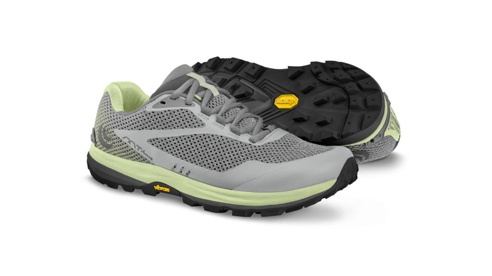 Topo Athletic MT-4 Trail Running Shoe - Womens, Heather/Mint, 9, W052-090-HHRMNT