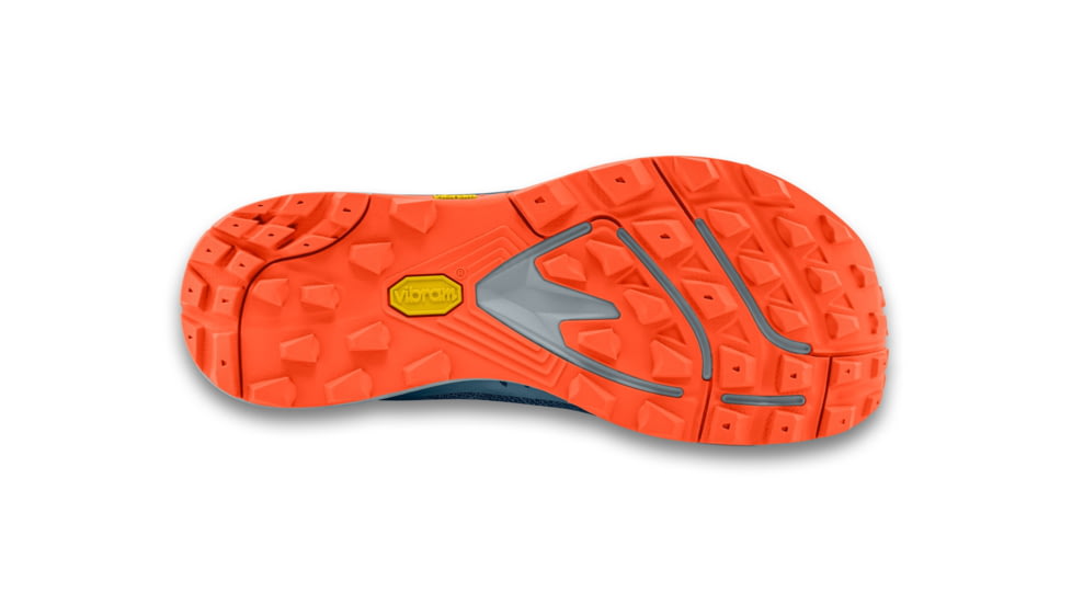 Topo Athletic MT-4 Trail Running Shoe - Womens, Navy/Coral, 7, W052-070-NAVCOR