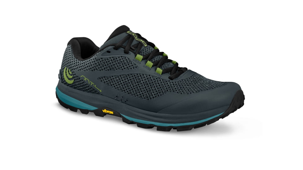 Topo Athletic MT-4 Trailrunning Shoes - Mens, Grey/Blue, 9.5, M052-095-GRYBLU