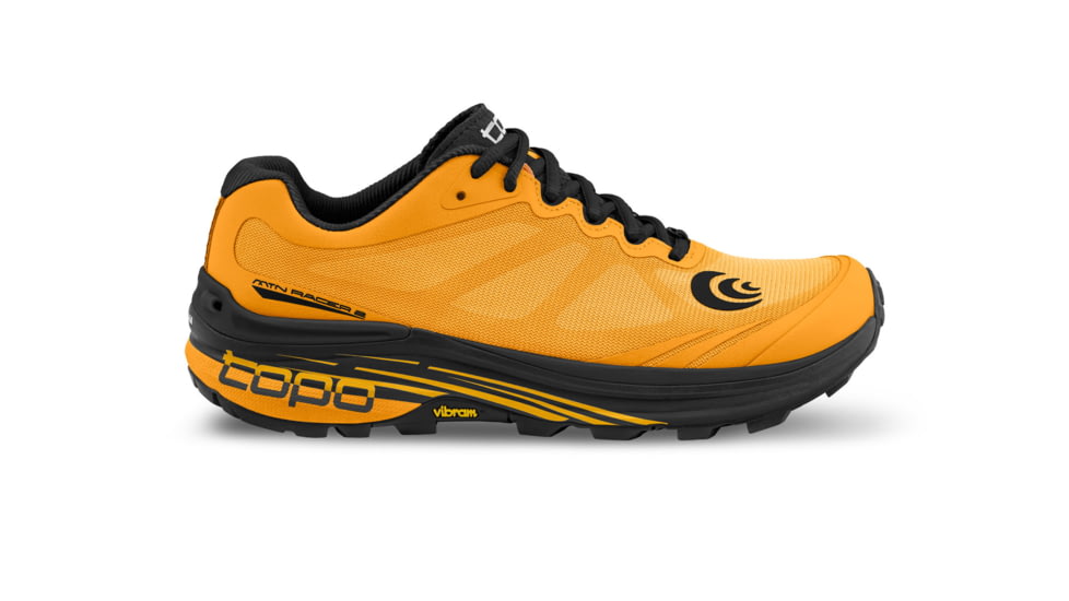 Topo Athletic MTN Racer 2 Trailrunning Shoes - Mens, Mango/Black, 9, M047-090-MANBLK