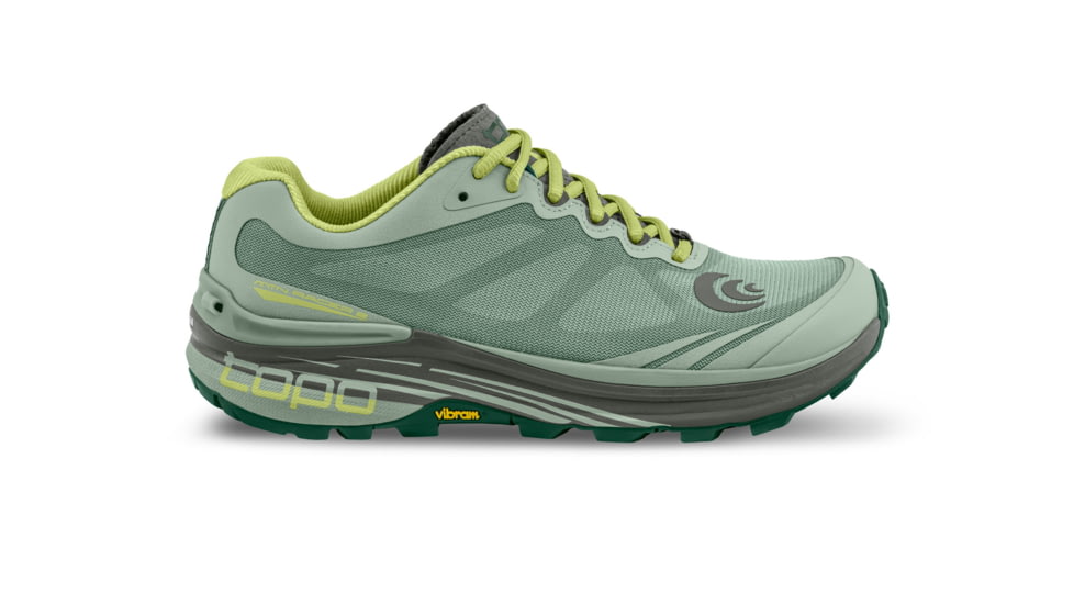 Topo Athletic MTN Racer 2 Trailrunning Shoes - Womens, Moss/Grey, 9, W047-090-MOSGRY