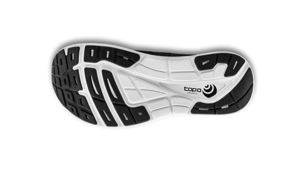Topo Athletic Phantom 2 Road Running Shoes - Mens, Black/White, 13, M046-130-BLKWHT