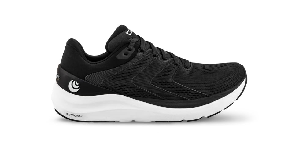 Topo Athletic Phantom 2 Road Running Shoes - Mens, Black/White, 13, M046-130-BLKWHT