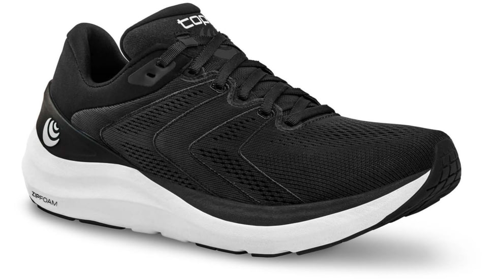 Topo Athletic Phantom 2 Road Running Shoes - Mens, Black/White, 9 US, M046-090-BLKWHT
