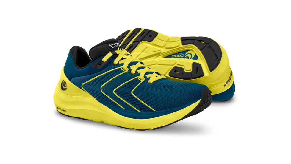 Topo Athletic Phantom 2 Road Running Shoes - Mens, Ocean/Lime, 11.5, M046-115-OCELIM