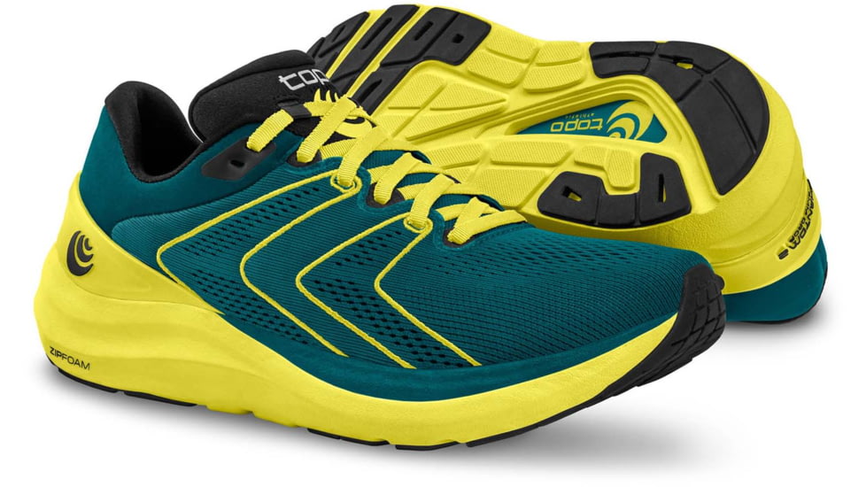 Topo Athletic Phantom 2 Road Running Shoes - Mens, Ocean/Lime, 10.5 US, M046-105-OCELIM