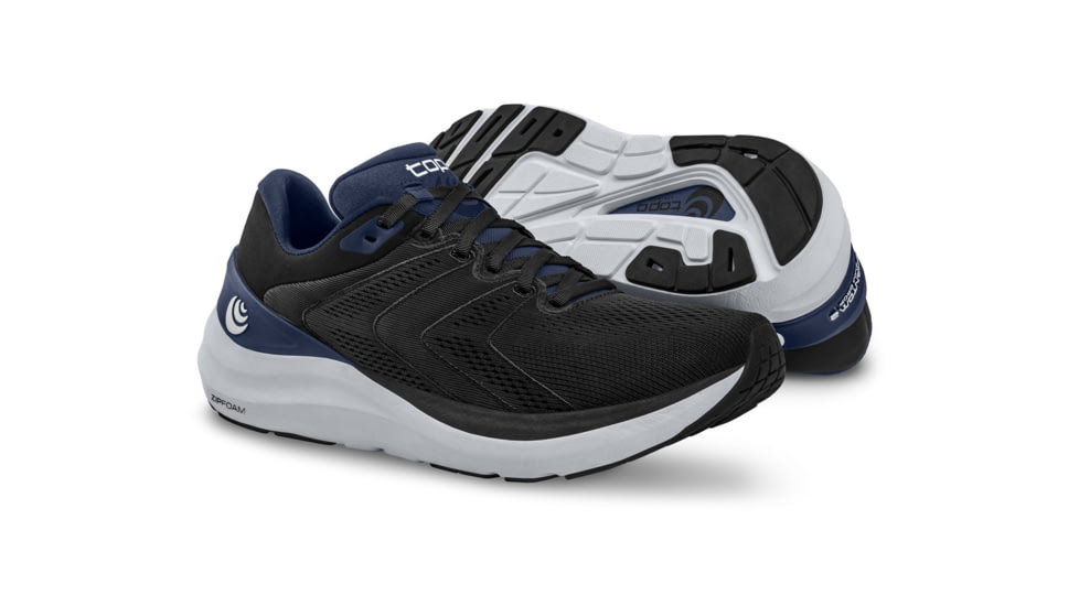 Topo Athletic Phantom 2 Road Running Shoes - Womens, Black/Midnight, 11, W046-110-BLKMID