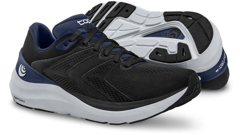 Topo Athletic Phantom 2 Road Running Shoes - Womens, Black/Midnight, 7.5 US, W046-075-BLKMID