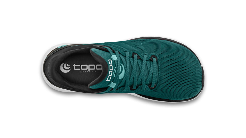 Topo Athletic Phantom 2 Road Running Shoes - Womens, Emerald/White, 9, W046-090-EMEWHT