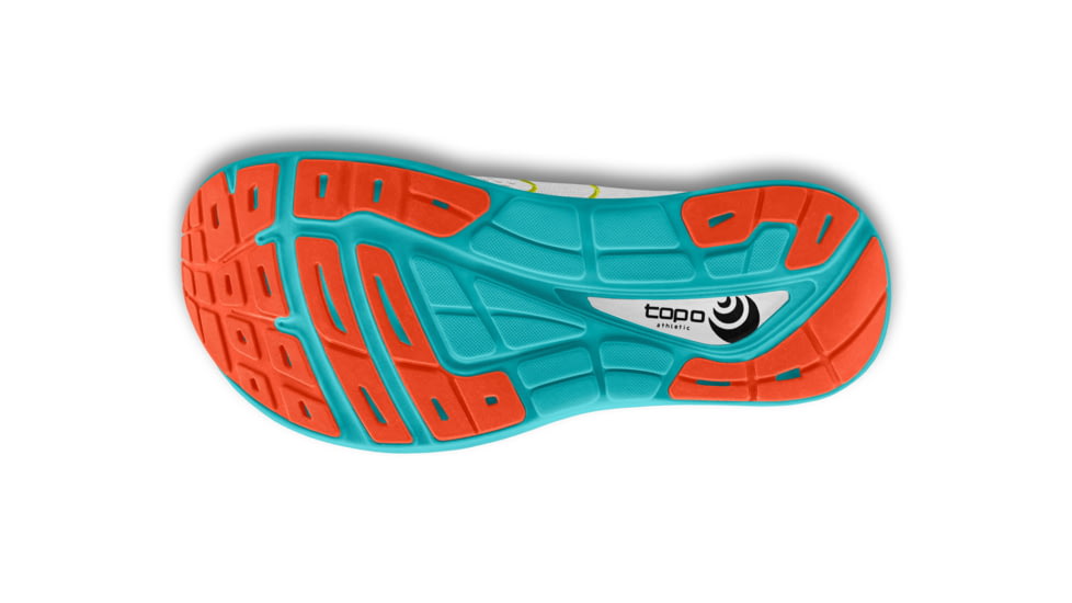 Topo Athletic Phantom 2 Road Running Shoes - Womens, White/Sky, 7.5, W046-075-WHTSKY