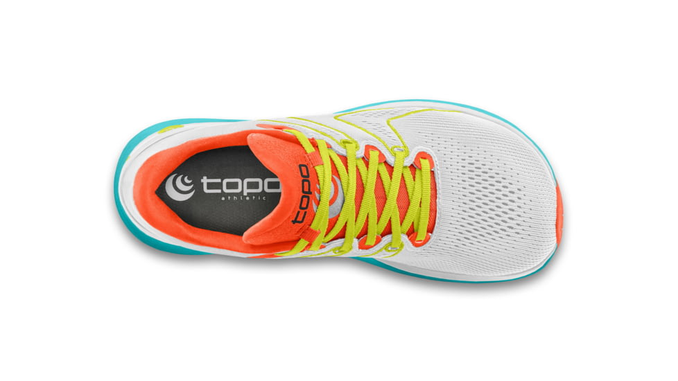 Topo Athletic Phantom 2 Road Running Shoes - Womens, White/Sky, 7.5, W046-075-WHTSKY