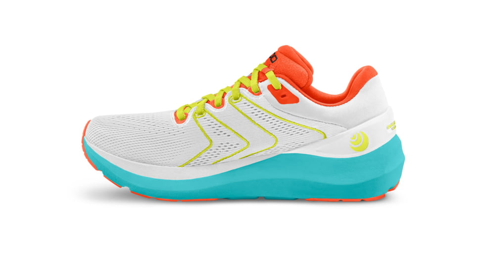 Topo Athletic Phantom 2 Road Running Shoes - Womens, White/Sky, 7.5, W046-075-WHTSKY