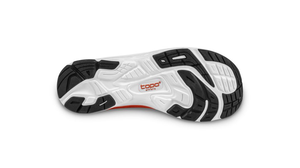 Topo Athletic ST-3 - Mens, Orange / Black, Medium, 8, M026-080-ORGBLK