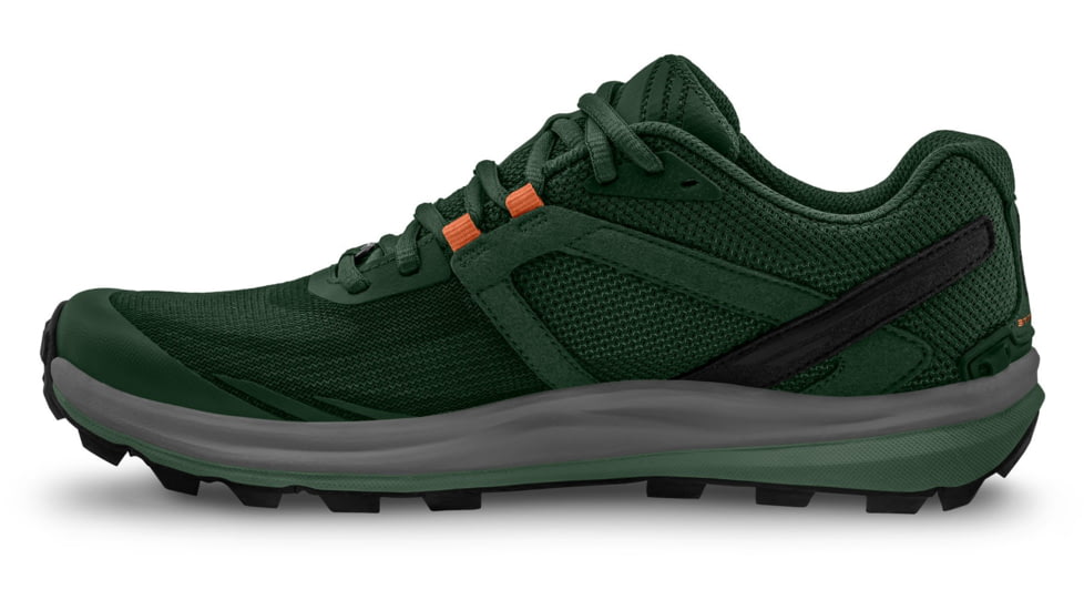 Topo Athletic Terraventure 3 Trailrunning Shoes - Mens, Dark Green/Orange, 12 US, M048-120-DGEORG