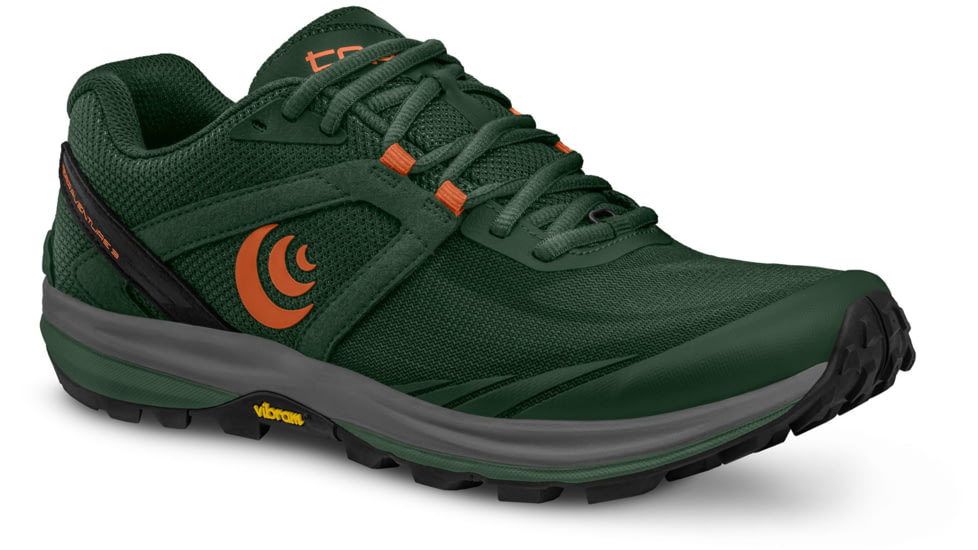 Topo Athletic Terraventure 3 Trailrunning Shoes - Mens, Dark Green/Orange, 12 US, M048-120-DGEORG