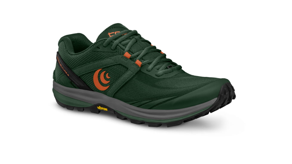 Topo Athletic Terraventure 3 Trailrunning Shoes - Mens, Dark Green/Orange, 14, M048-140-DGEORG