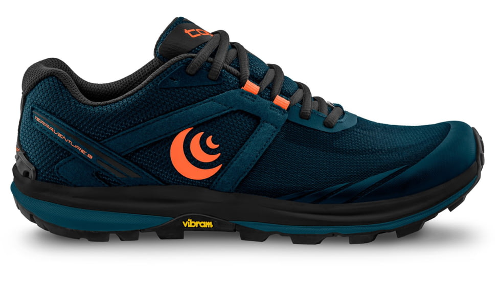 Topo Athletic Terraventure 3 Trailrunning Shoes - Mens, Navy/Orange, 9 US, M048-090-NAVORG