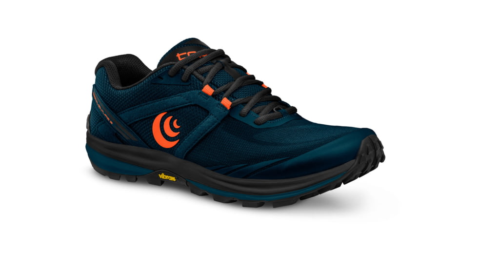 Topo Athletic Terraventure 3 Trailrunning Shoes - Mens, Navy/Orange, 11.5, M048-115-NAVORG
