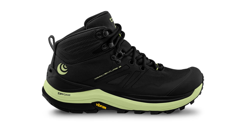 Topo Athletic Trailventure 2 Hiking Boots - Womens, Black/Mint, 10.5, W053-105-BLKMNT