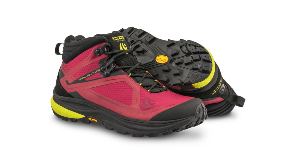 Topo Athletic Trailventure Trailrunning Shoes - Womens, Raspberry/Black, 7 US, W036-070-RASBLK