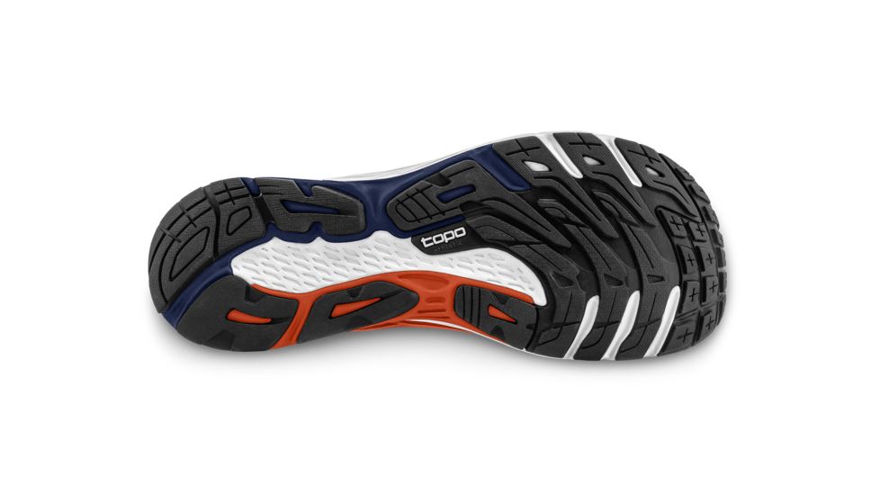 Topo Athletic Ultrafly 2 - Men's, Orange / Navy, Medium, 11, M024-110-ORGNAV