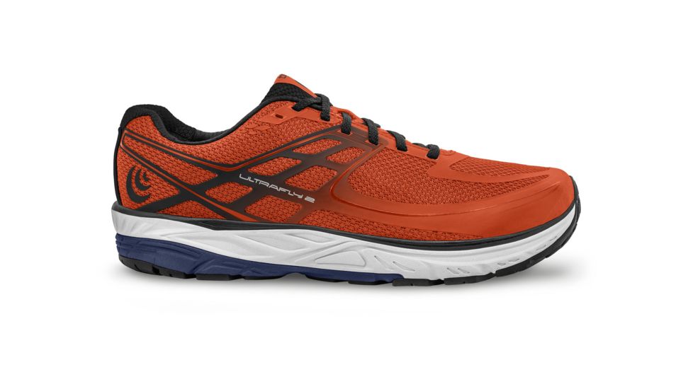 Topo Athletic Ultrafly 2 Road Running Shoe - Mens, Orange/Navy, 11 US M024-110-ORGNAV