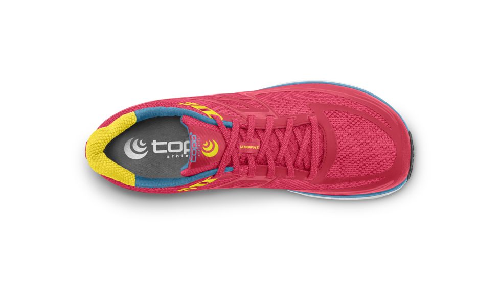 Topo Athletic Ultrafly 2 - Womens, Pink / Yellow, Medium, 10, W024-100-PNKYEL