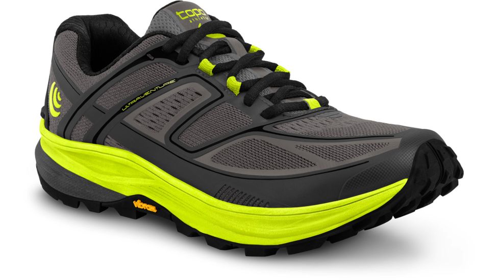 Topo Athletic Ultraventure Trailrunning Shoes - Mens, Grey/Green, 9.5 US, M028-095-GRYGRE