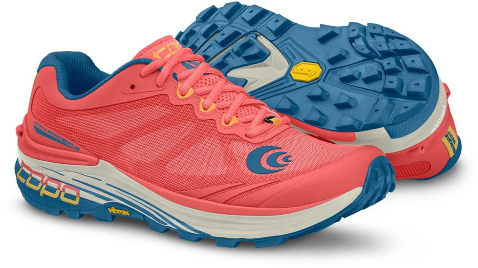 Topo Athletic W-MTN Racer 2 Shoes - Womens, Pink/Blue, 9, W047-090-PNKBLU