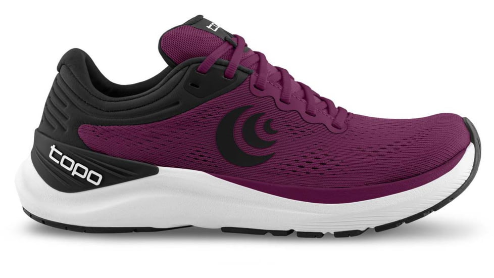 Topo Athletic W-Ultrafly 4 Shoes - Womens, Wine/Black, 9, W056-090-WINBLK