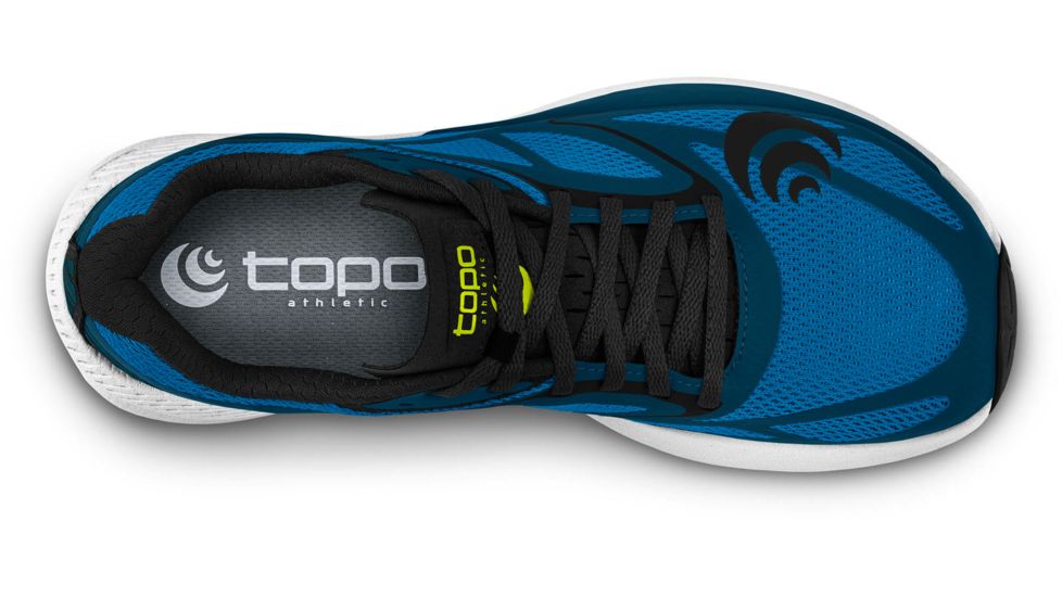 Topo Athletic Zephyr Road Running Shoes - Mens, Blue/Black, 9 US, M037-090-BLUBLK