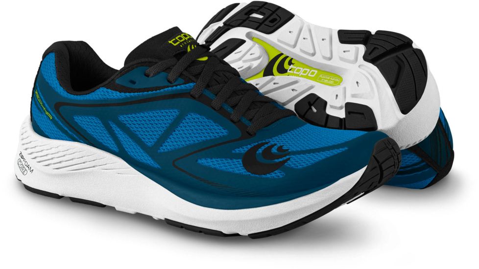 Topo Athletic Zephyr Road Running Shoes - Mens, Blue/Black, 9 US, M037-090-BLUBLK