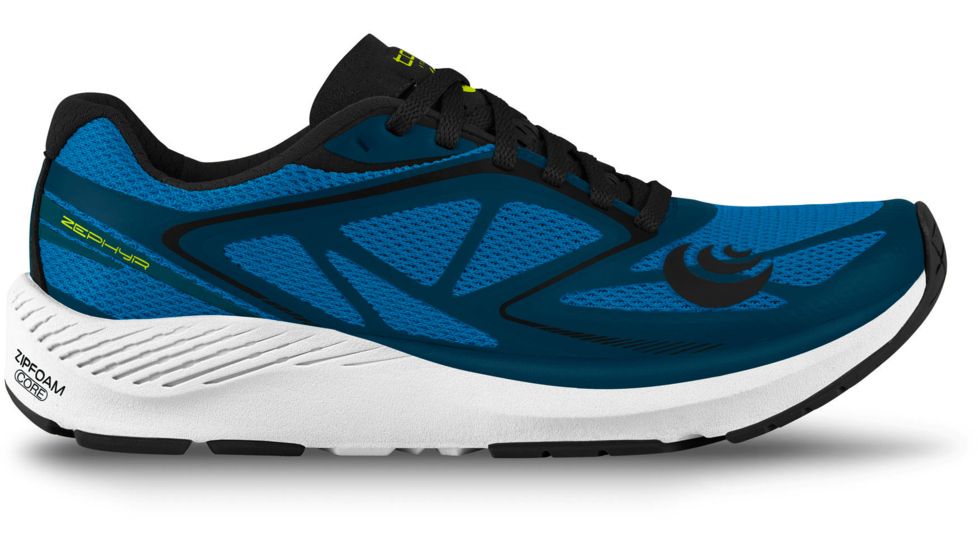 Topo Athletic Zephyr Road Running Shoes - Mens, Blue/Black, 9 US, M037-090-BLUBLK