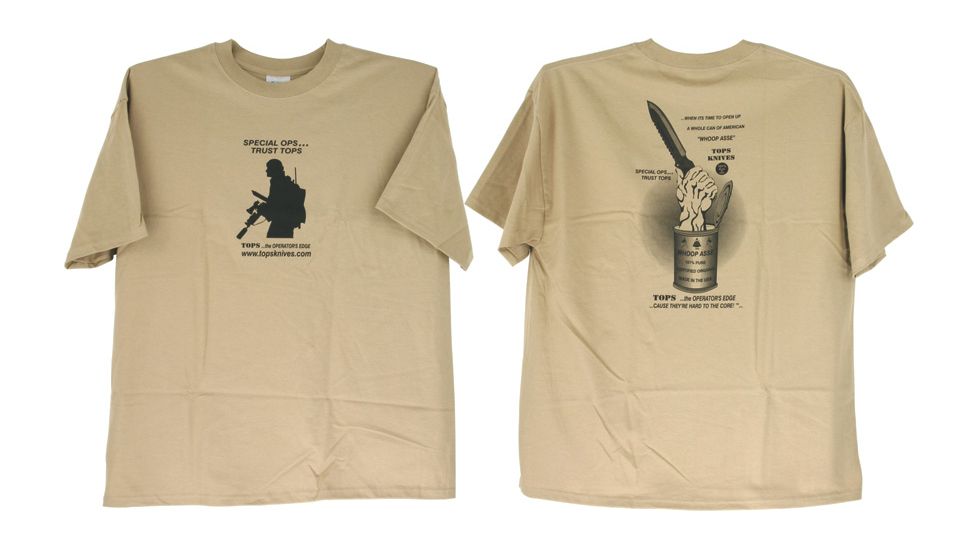 Tops Knives T-Shirt Operator  XL, XL TPTSOPXL