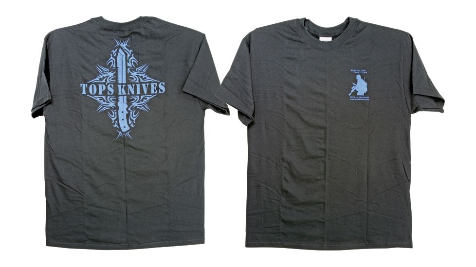 Tops Knives Tribal Art T-Shirt XXL, XXL TPTSBBTAXXL