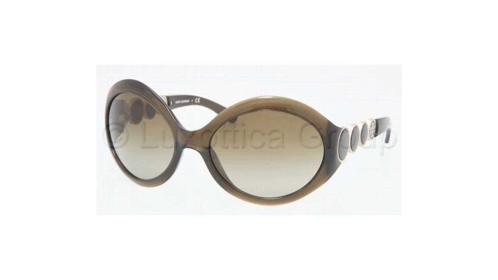 Tory Burch Tory E01 Sunglasses TY9002 735/13-6119 - Olive Brown Gradient