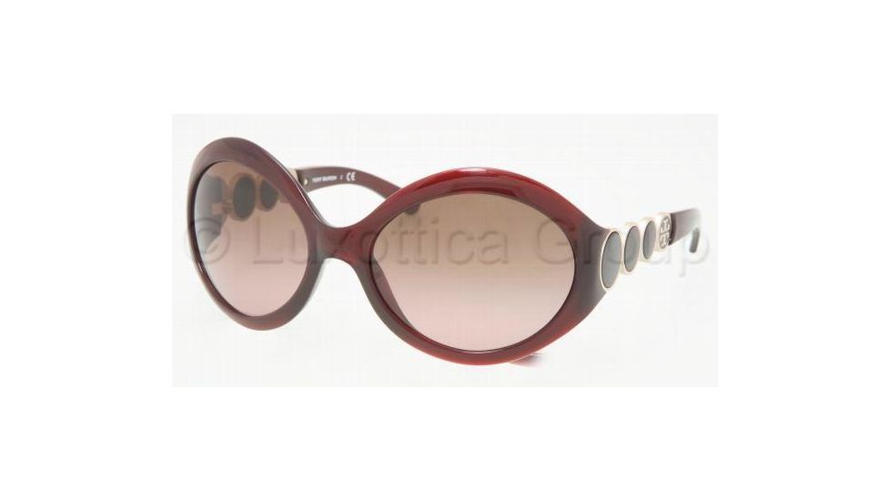 Tory Burch TY 9002 Sunglasses Styles Ox Blood Frame, 835-14-6119