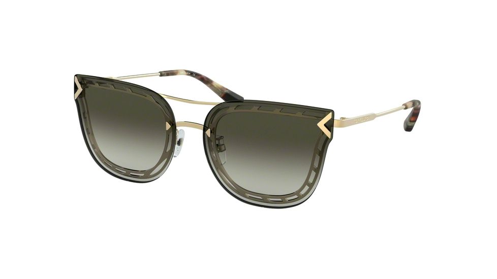 Tory Burch TY6067 Sunglasses 31608E-60 - Gold Frame, Green Gradient Lenses